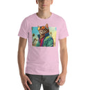 Tropical Sunglasses Cat | Unisex t-shirt