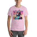 Colorful Fashionista Cat | Unisex t-shirt