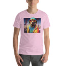 Tropical Hippie Dog | Unisex t-shirt