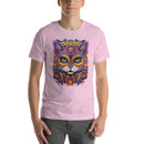 Colorful Cat Mandala Art | Unisex t-shirt