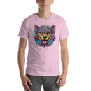 Psychedelic Dog Mandala | Unisex t-shirt