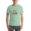 Life Is A Pawty Cute Dj Dog | Unisex t-shirt
