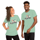Scratch That Cute Dj Dog | Unisex t-shirt