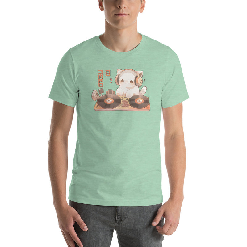 DJ Neko Cute Cat | Unisex t-shirt