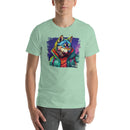 Colorful Modern Wolf | Unisex t-shirt
