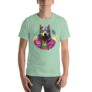 Vibrant Cool Wolf | Unisex t-shirt