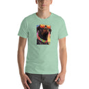 Lit Dog With Sunglasses | Unisex t-shirt