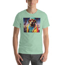 Tropical Hippie Dog | Unisex t-shirt