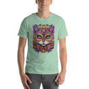 Colorful Cat Mandala Art | Unisex t-shirt