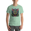 Floral Cat Mandala | Unisex t-shirt
