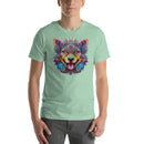 Psychedelic Dog Mandala | Unisex t-shirt