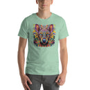 Mardi Gras Dog Mandala | Unisex t-shirt