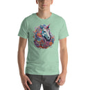Unicorn Colorful Flowers | Unisex t-shirt
