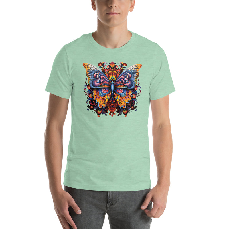 Floral Butterfly Mandala | Unisex t-shirt
