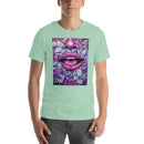 Purple Floral Lips | Unisex t-shirt