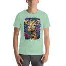 Giraffe Flowers Mandala | Unisex t-shirt