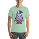 Rainbow Penguin Mandala | Unisex t-shirt