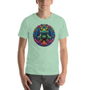 Cute Frog Emblem Mandala | Unisex t-shirt