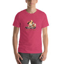 Life Is A Pawty Cute Dj Dog | Unisex t-shirt