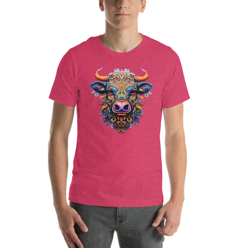 Trippy Cow Mandala | Unisex t-shirt