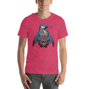 Floral Penguin Mandala | Unisex t-shirt