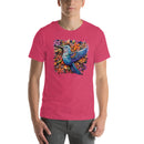 Humming Bird Flowers Mandala | Unisex t-shirt