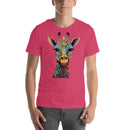 Psychedelic Giraffe Mandala | Unisex t-shirt