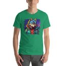 Colorful Modern Wolf | Unisex t-shirt