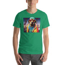 Tropical Hippie Dog | Unisex t-shirt
