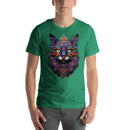 Mardi Gras Cat Mandala | Unisex t-shirt