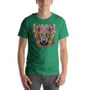 Mardi Gras Dog Mandala | Unisex t-shirt