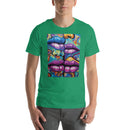 Trippy Paint Pour Lips | Unisex t-shirt