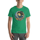 Moon Phase Floral Mandala | Unisex t-shirt