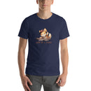 Life Is A Pawty Cute Dj Dog | Unisex t-shirt