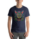 Floral Cat Mandala | Unisex t-shirt