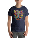 Mardi Gras Dog Mandala | Unisex t-shirt