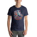 Unicorn Colorful Flowers | Unisex t-shirt