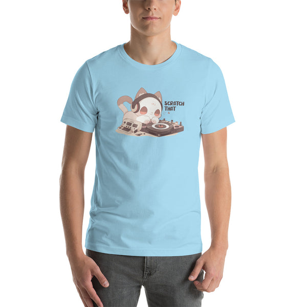 Scratch That Cute Dj Cat | Unisex t-shirt