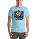 Colorful Modern Wolf | Unisex t-shirt
