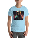 Angry Cat Wearing Jacket | Unisex t-shirt