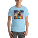 Tropical Hippie Dog | Unisex t-shirt
