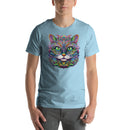 Psychedelic Mandala Cat Art | Unisex t-shirt