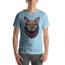 Trippy Tribal Cat Art | Unisex t-shirt