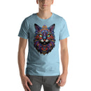 Mardi Gras Cat Mandala | Unisex t-shirt