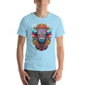 Trippy Floral Bull Mandala | Unisex t-shirt