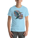 Blue Humming Bird Mandala | Unisex t-shirt
