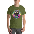 Vibrant Cool Wolf | Unisex t-shirt