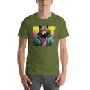 Colorful City Wolf | Unisex t-shirt