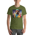 Tropical Hippie Dog | Unisex t-shirt