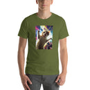 Dancing Cat in Disco | Unisex t-shirt
